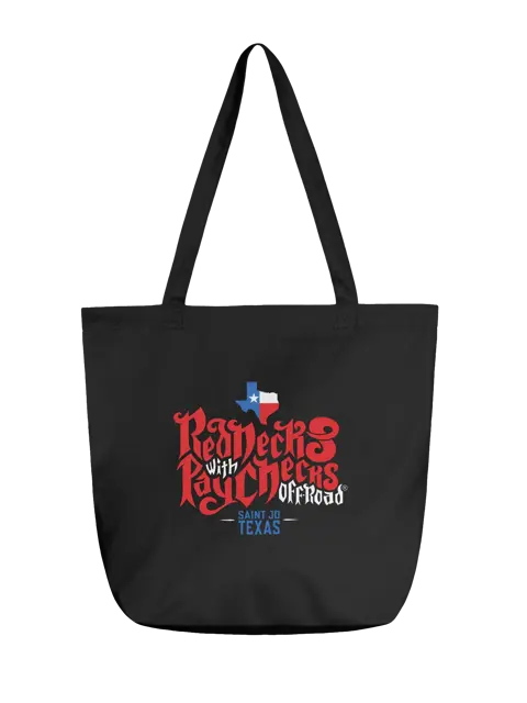 Rednecks With Paychecks Texas Tote